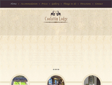 Tablet Screenshot of coolattinlodge.com